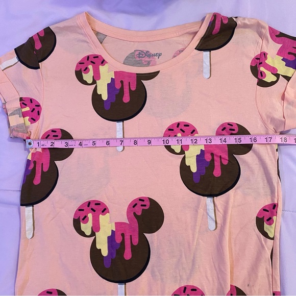 SOLD mickey ice cream bar shirt disney women’s NWOT - Picture 3 of 6